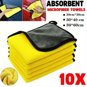 10/5 PCS Car Wash Microfiber Towel Car Cleaning Drying Cloth Drying Towel Car Care Detailing Car Wash Towel Supplies – ZA VOZILA